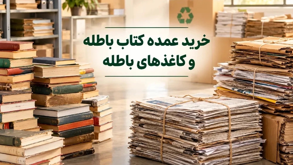 خرید عمده کتاب باطله و کاغذهای باطله ادارات و منازل در شهریار