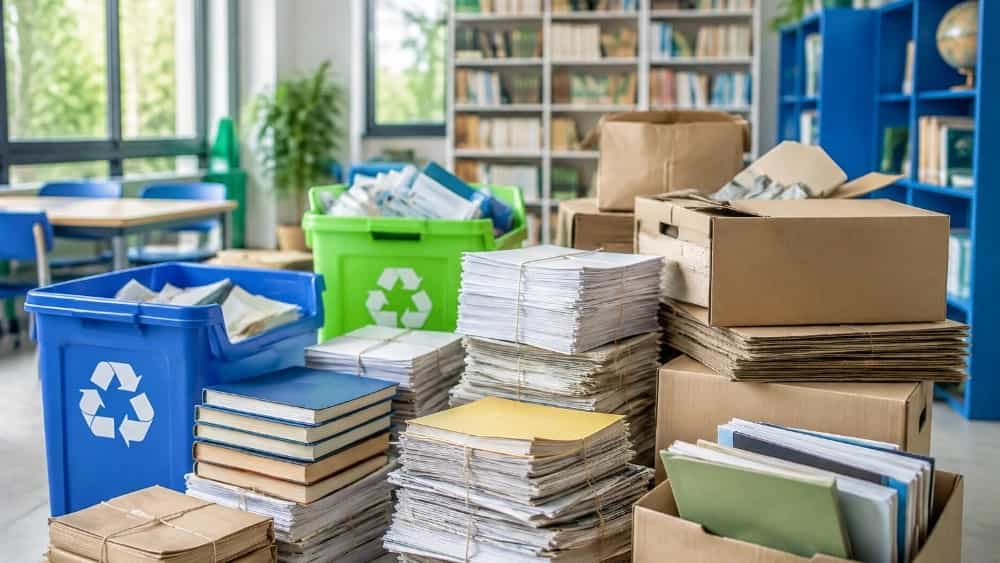 خریدار ضایعات کاغذ و مقوا از انبار و فروشگاه در تهران