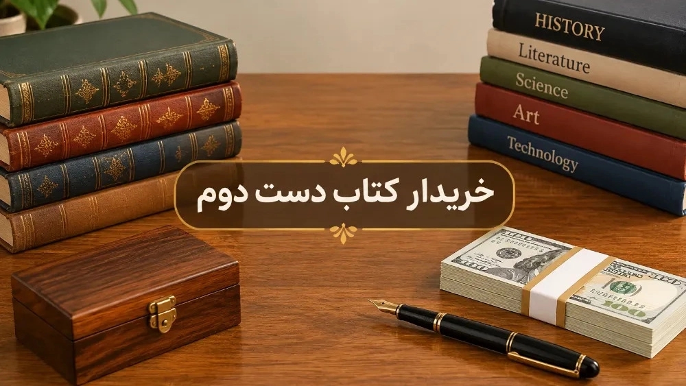 بهترین خریدار کتاب دست دوم در منظریه با تسویه نقدی و در محل بهترین خریدار کتاب دست دوم در منظریه با تسویه نقدی و در محل